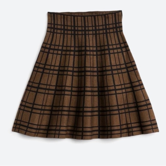 Max Studio Dresses & Skirts - Max Studio Plaid Sweater Skirt NWT 🏷️
